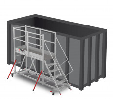 Mobiele platforms voor containers